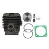 48mm For PISTON and Cylinder Kit Compatible with 034 036 MS360 MS340 Chainsaw Includes For PISTON Pin Circlips and Gasket