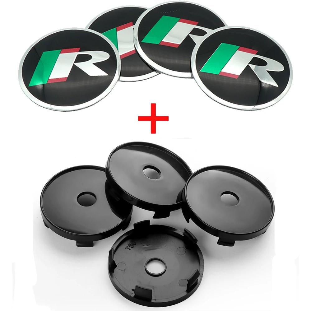 Car Sticker 2026 Hot 4pcs 56/60mm Car Wheel Center Cover Badge Sticker Hub Cap Replacement For Skoda S Fabia 2 Superb 2 Octavia