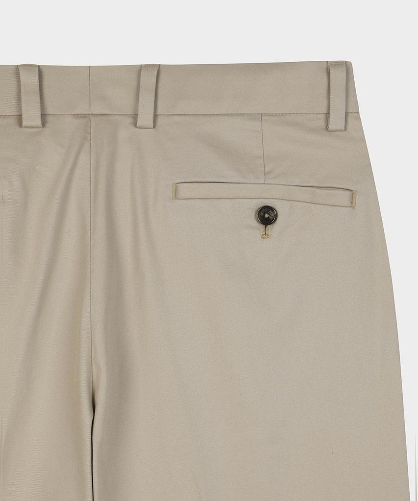BROOKS BROTHERS Regular Fit Cotton Stretch Advantage Chino (British Khaki) (Bbpcmfz502)