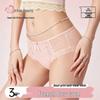 Women's Lace Antibacterial Cotton Briefs
