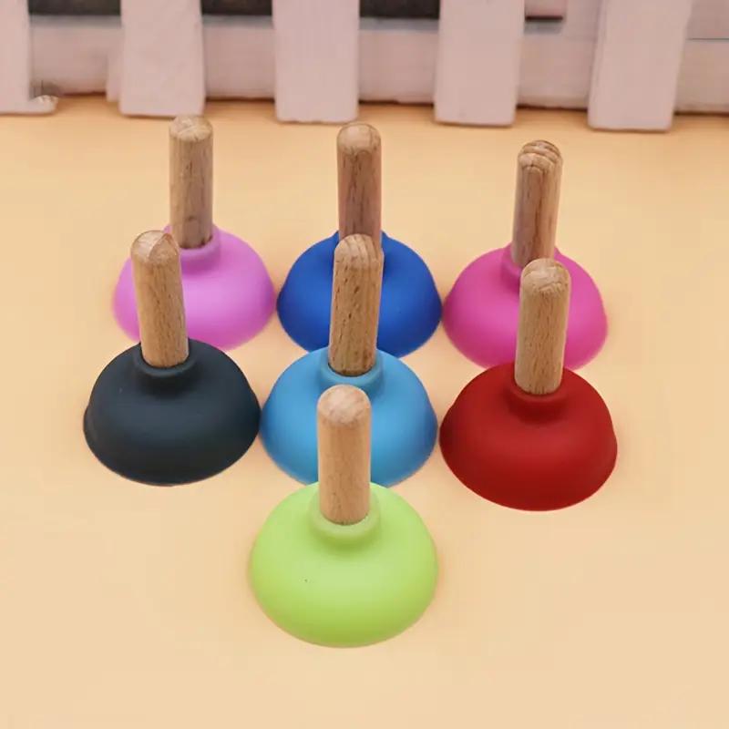 1PCS Personalized Silicone Toilet Plug Mobile Phone Holder Holder Universal Mini Novelty Party Accessory