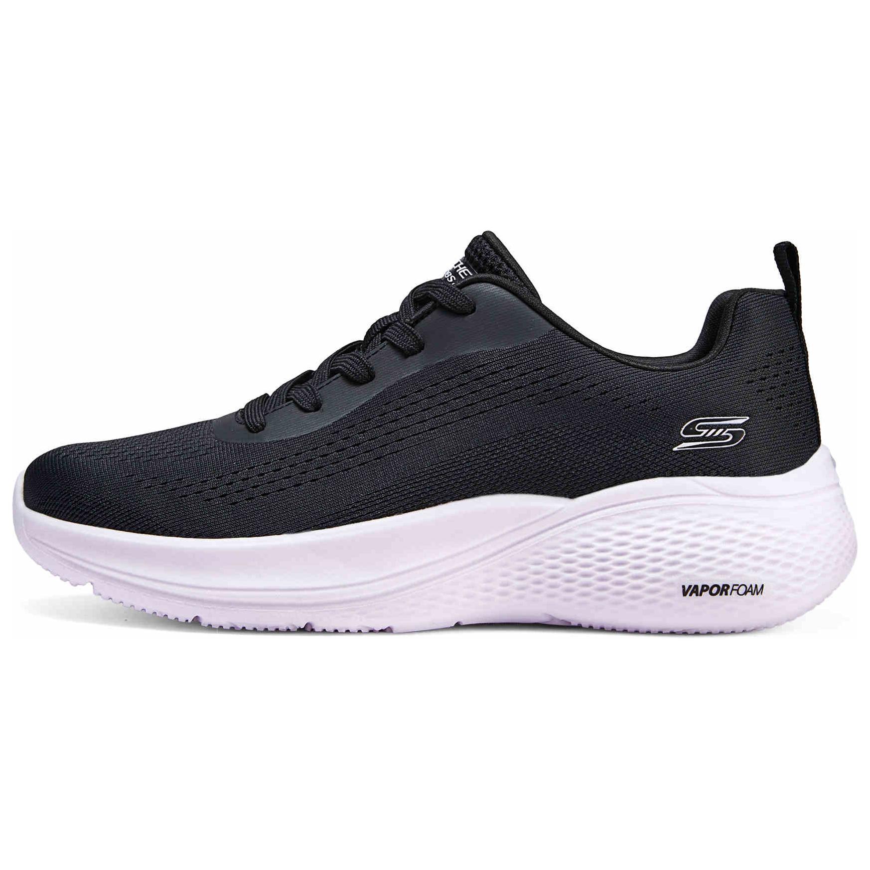 Skechers Bobs Comfortable Low-Top Running Shoes Women sneakers Black 117550-BKLV 36