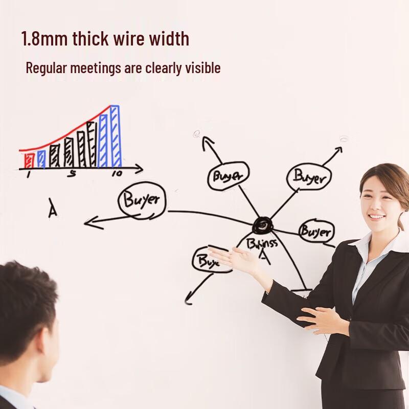 Deli Erasable Whiteboard Marker Pen