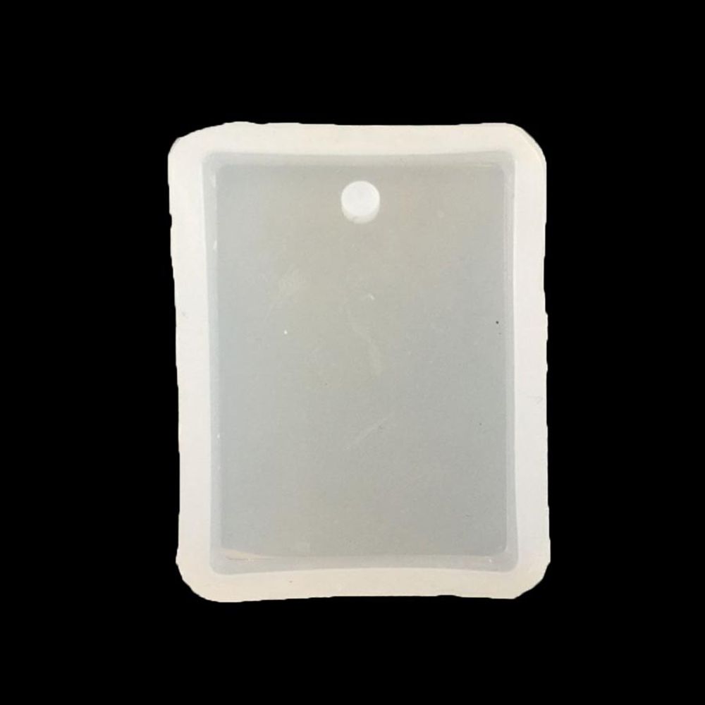 Oval Square Round Resin 5pieces/set Glue DIY Silicone Decorative Mold Mould Tool Jewelry Making