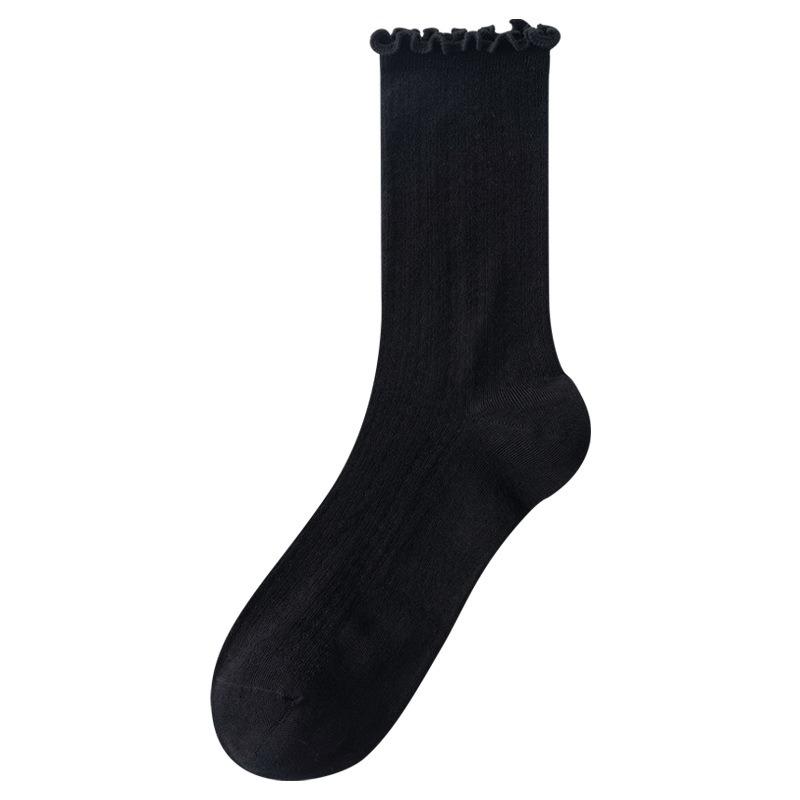 Women's Summer Thin Lace Mesh Breathable Tube Stack Socks