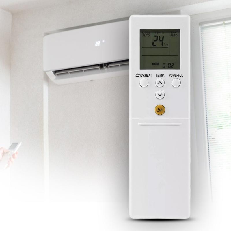 Air Conditioner Remote With Sliding Cover Design For ARREY1U ARREB2E ARREF1E Replacement Durability Construction