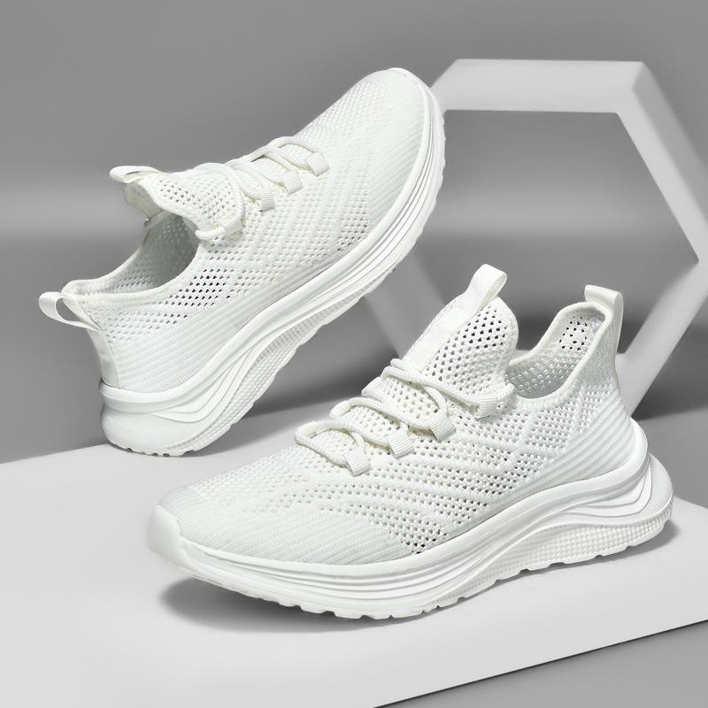 

Мужские кроссовки для бега Удобная спортивная обувь для марафона, амортизирующие кроссовки для бега на длинные дистанции, легкие кроссовки размера плюс 46 46 белый