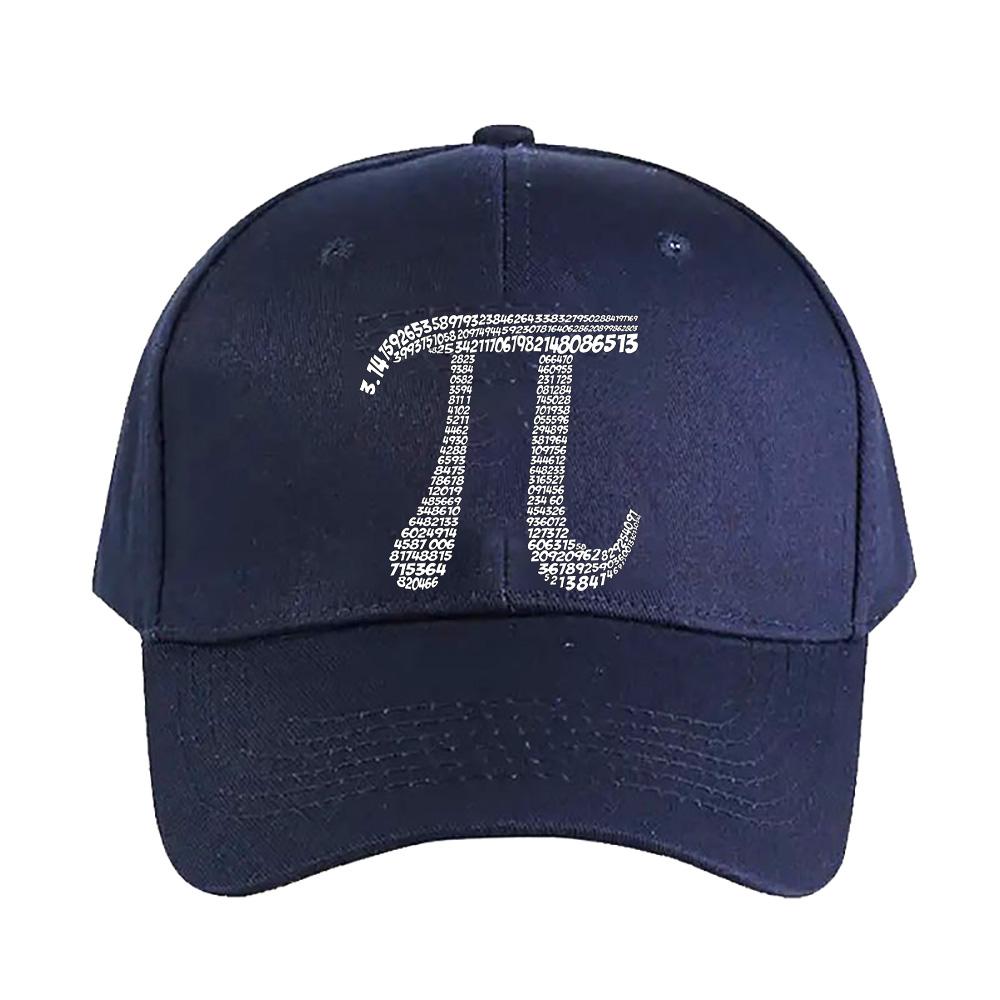 Pi Symbol   decimal values cap Summer Woman Man Adult Hat Casual Adjustable Funny Dad Printed Baseball Caps boyfriend