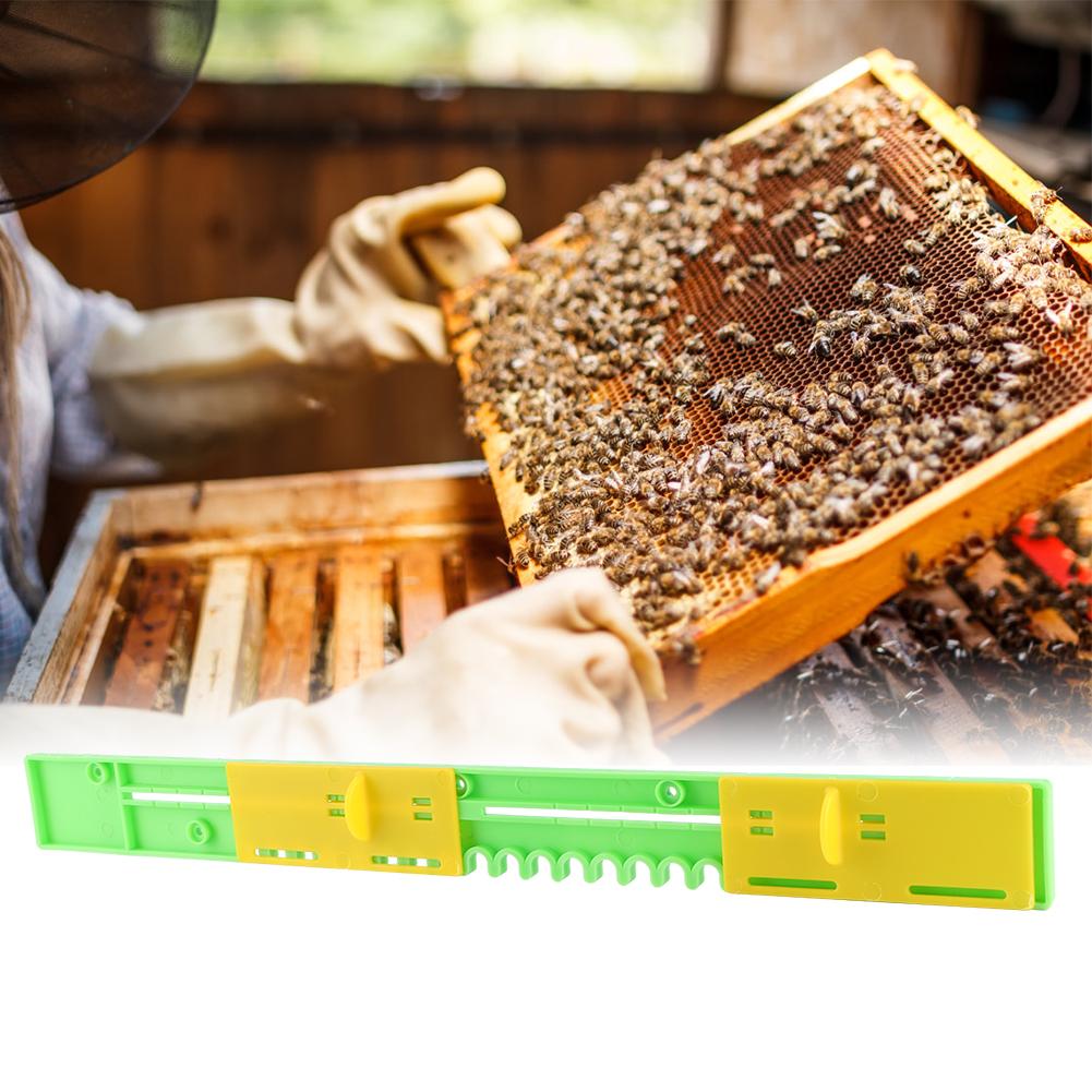 5 Pcs Durable Beehive Door Entrance Gate AntiEscape Beekeeper Plastic Tool(10 Frames for Chinese