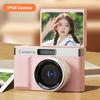 Ccd Digital Camera Travel 180°Flip Screen Selfie Camara 96Mp Autofocus 8X Zoom Entry-Level Kids Camara Portable Card Camera