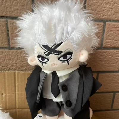 20cm Stuffed Anime Dr Stone Science Future Figure Xeno Dress Up Cotton Dolls Collectibles Plush Puppet Toys Kids Gifts for Cuddly Fluffy Huggable