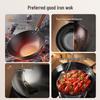 Supor 32cm Non-Coated Cast Iron Wok