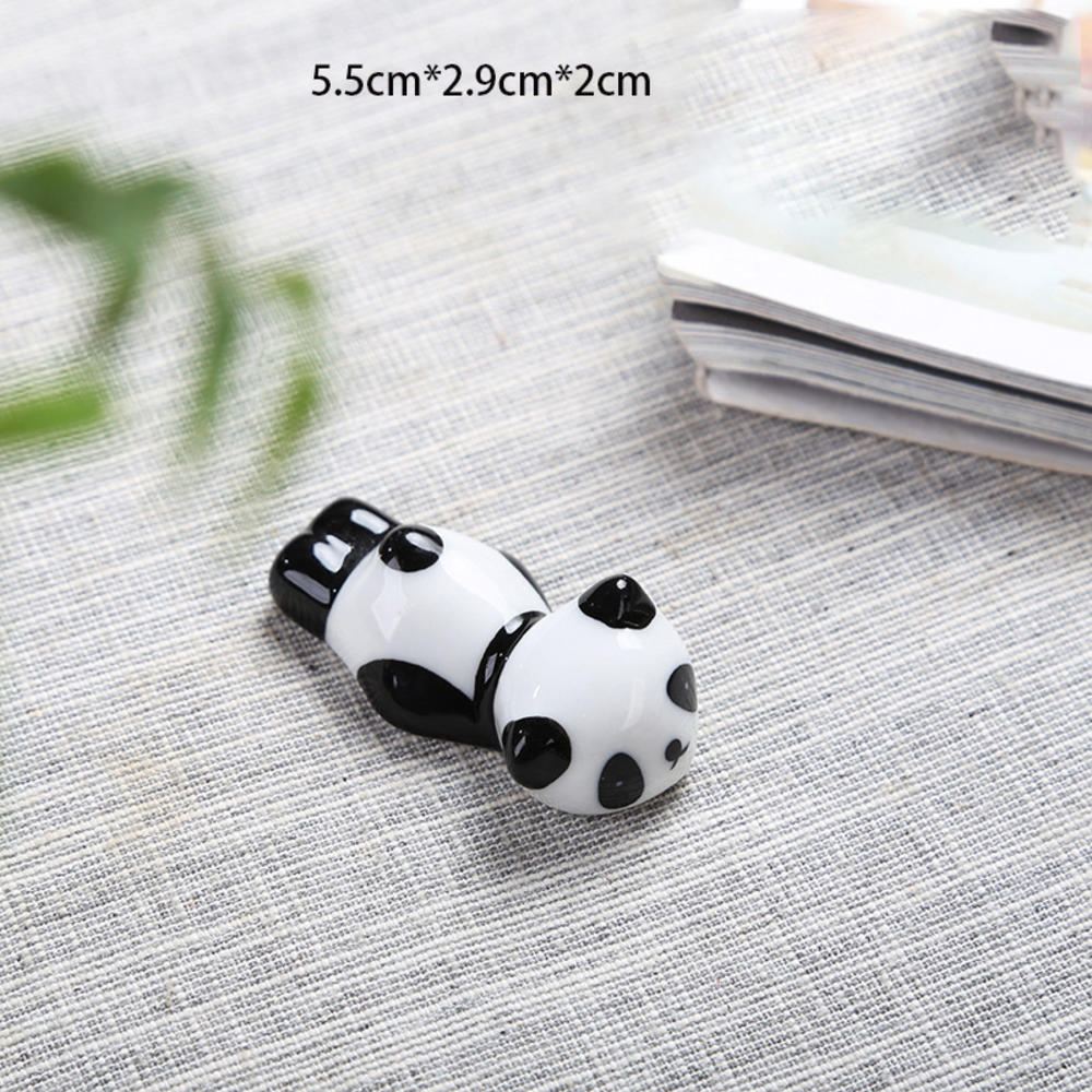 Ceramic Cute Cat Chopstick Holder Japanese Style Chopsticks Rest Pillow Tableware Restaurant Kitchen Chopstick Spoon Rack