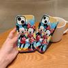 Disney phone case, double-layer protective cover, suitable for iPhone X/XS/SE/7/8/11/12/13/14/15/16/17 Pro Max Plus