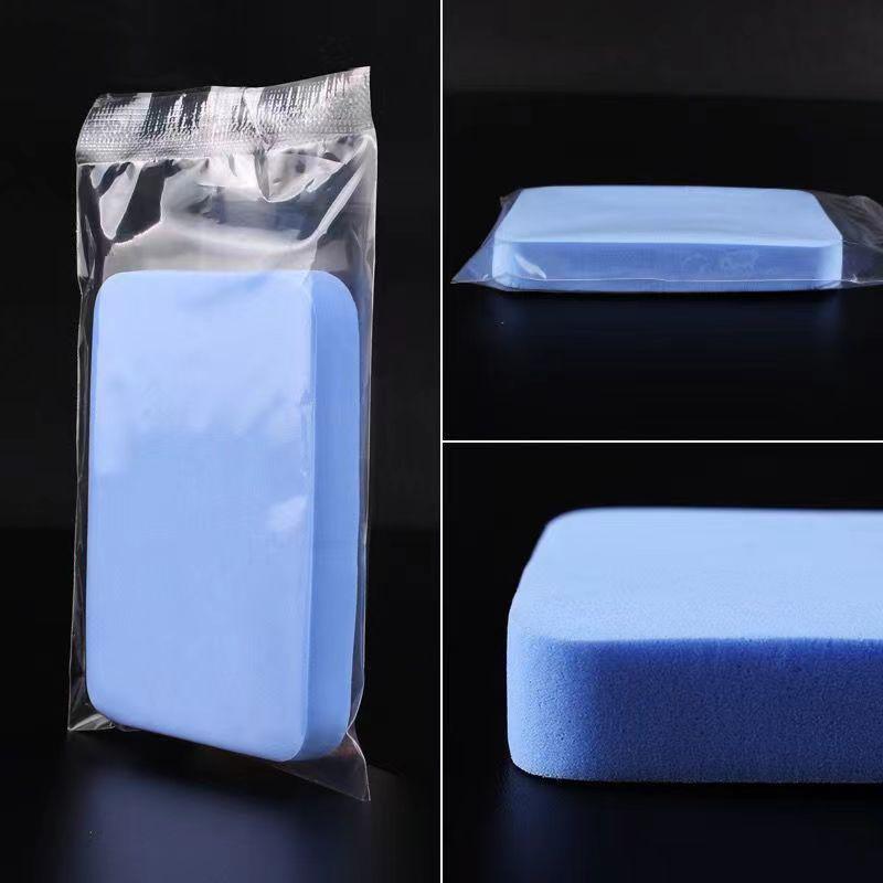 3 Pièces Éponge Nettoyante pour Raquette de Tennis de Table, Brosse Gomme Souple pour Entretien de Raquette de Ping Pong Accessoires de Nettoyage Anti-Poussière