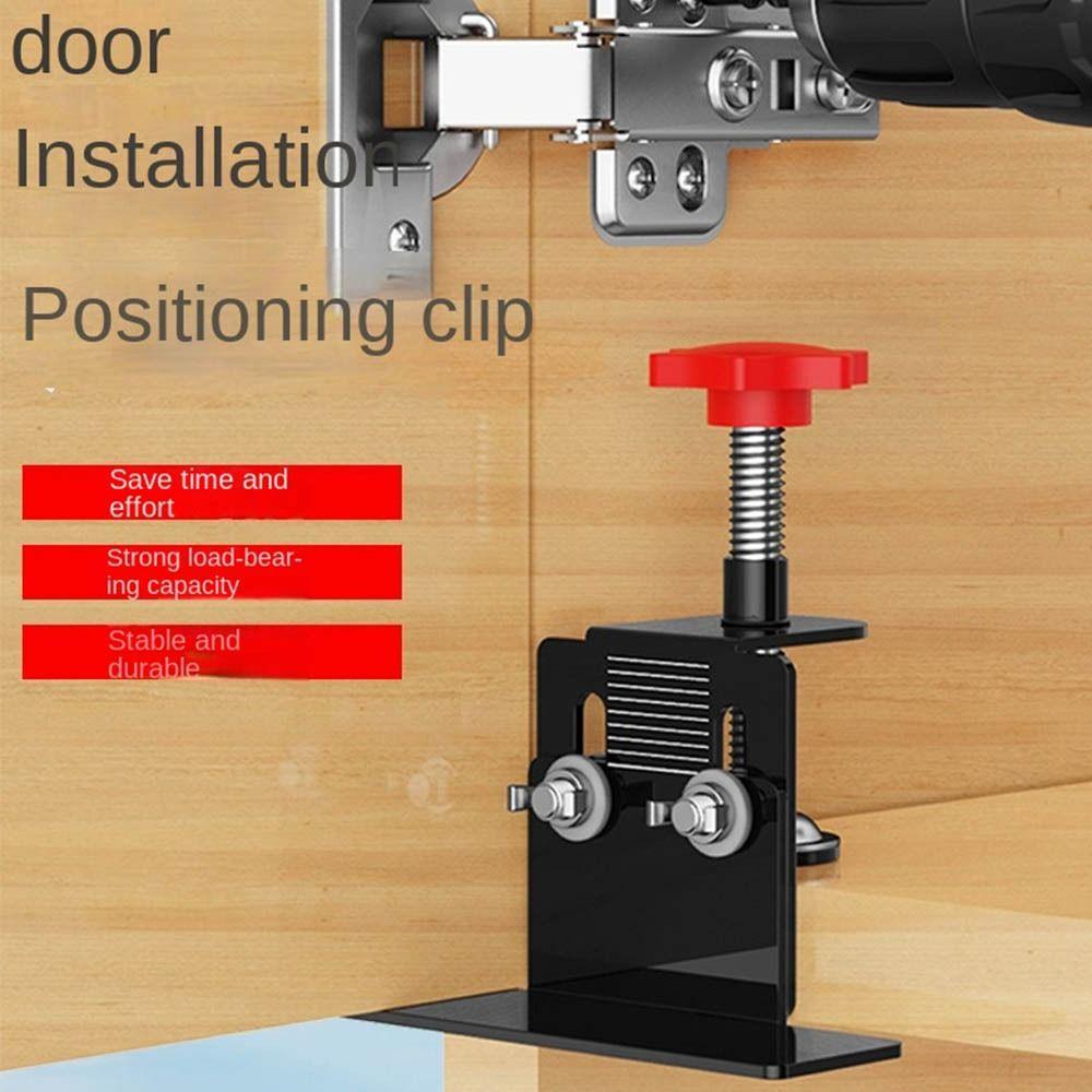 Carbon Steel Cabinet Door Positioning Tool Cabinet Drilling Positioning Aid  Carpentry