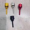 Motorcycle Engine Oil Dipstick Filler Cap Plug Front Brake Fluid Oil Cup Multi-color CNC Aluminum Alloy Motorcycle Accessories For GY6 BWS 125CC