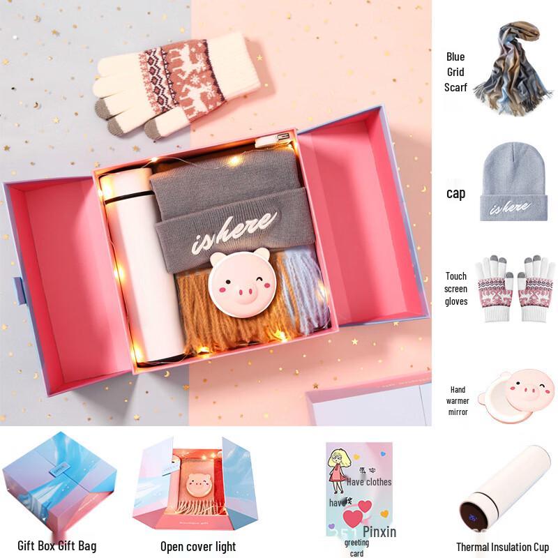 Three Dolphins DH Winter Scarf Gift Set