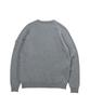 Geonjiulleunseu Cotton Raglan Pocket Sweater - Melange Grey