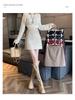 Women's High-Waist Black PU Leather A-Line Skirt – Autumn/Winter 2023, Korean Style, Slim Fit, Anti-Exposure, Short Length