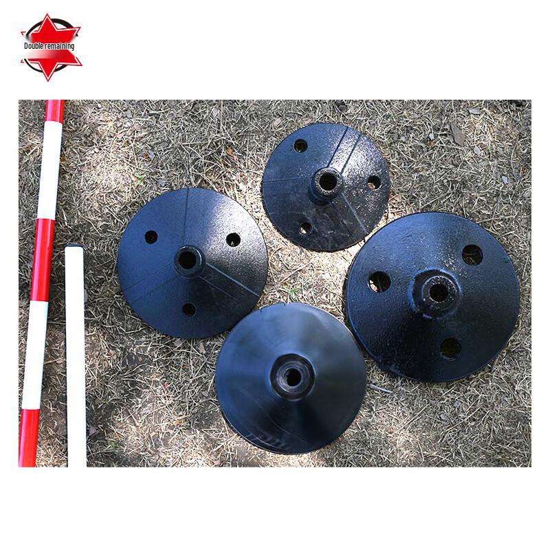 1,8m Rot-Weiß PVC Trainings-Markierungspfahl