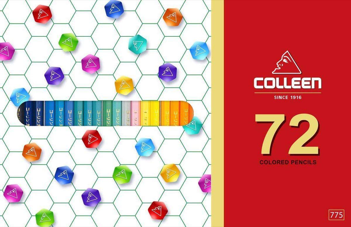 

Карандаш Korin 775 Hexagon 72 цветная бумага в коробке цветные карандаши 775-72