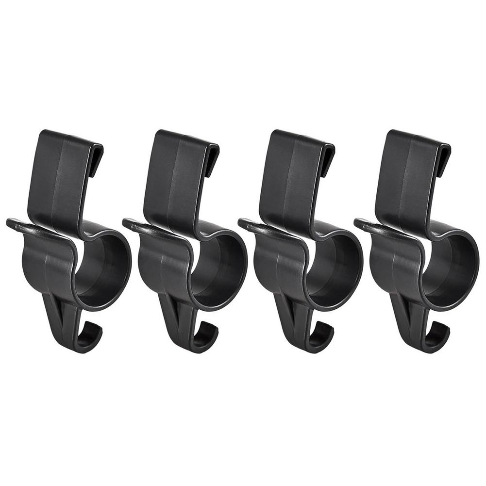 

4 шт., держатель для зонта в заднем багажнике автомобиля, многофункциональный маленький крючок для чистящей ткани, подвесные крючки для