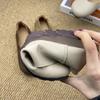 Women's Slip on Genuine Leather Loafers Spring Autumn Shallow Mouth Shoes Ladies Casual Breathable Comfort Round Toe Flat Shoes