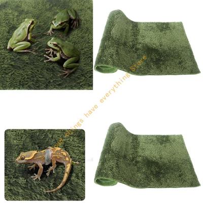 Fiber Terrarium Mat Bedding for Your Reptiles Pet's Habitat Substrate Supplies Soft Mat Liner Perfect for Reptiles 55KF