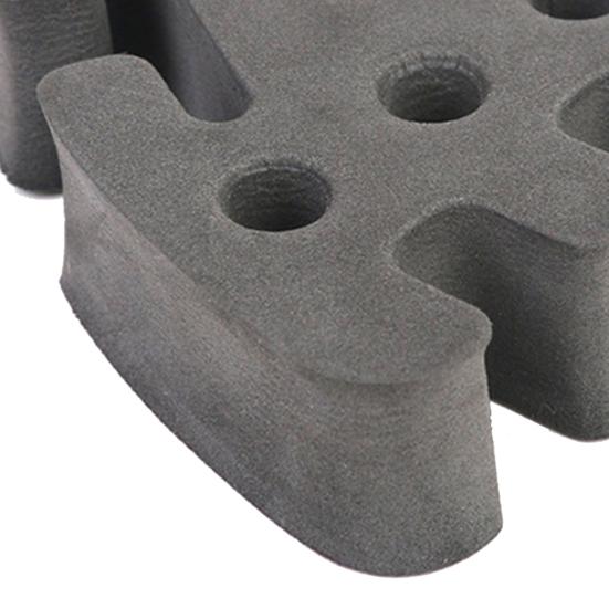 MUQZI Sports Accessory Useful Foam Bait Rack Helpful Black Grey Easy To Install