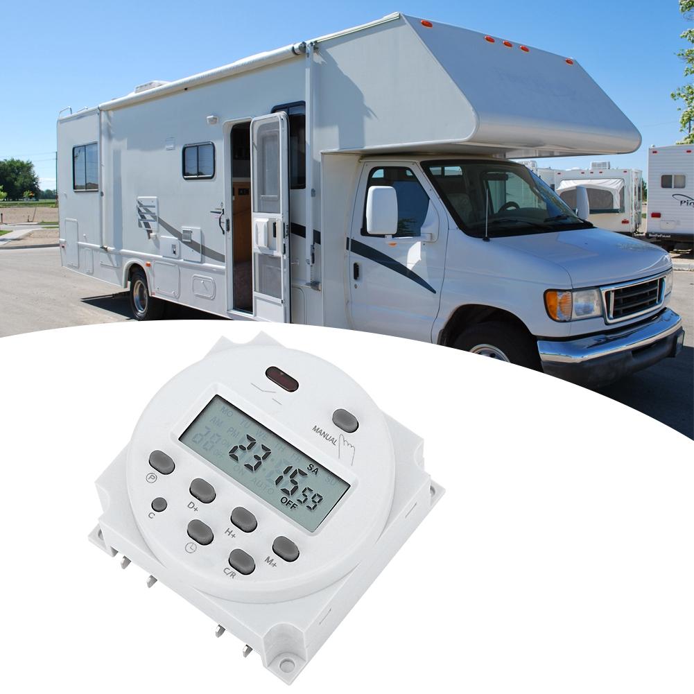 AC220-240V 16 Switches Digital LCD Power Timer Programmable Time Switch Relay