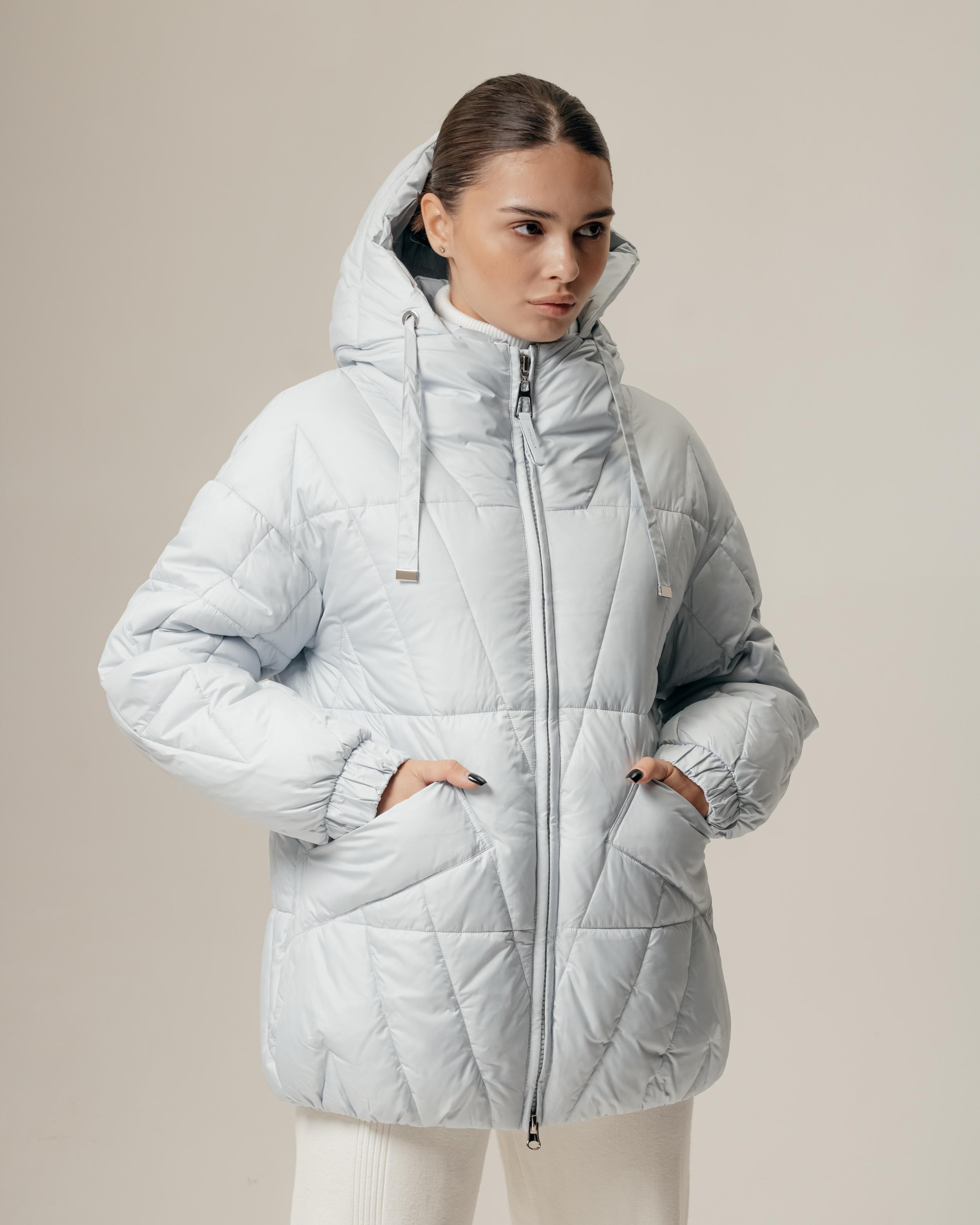 

Куртка жіноча SNOW OWL 241178 S світло-блакитна L світло-синій колір