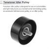 Drive Belt Idler Pulley for Kia Sportage 2011-2016 for Hyundai Santa Fe 10-12 Serpentine Tensioner Pulley Idler No.2528725000/2528725110 1 Pc