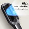 Electric Negative Ion Hair Straightener Brush Fast Heat Styling Flat Iron Straight Curl Hair Straightener Brush Beard Comb