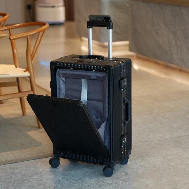Xiaoyan Front-Opening Spinner Suitcase 24 inch