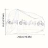 Waterproof Bike Cover for Outdoor Storage, UV Protection Rain Dust Protector for MTB, Road, Electric Bicycle