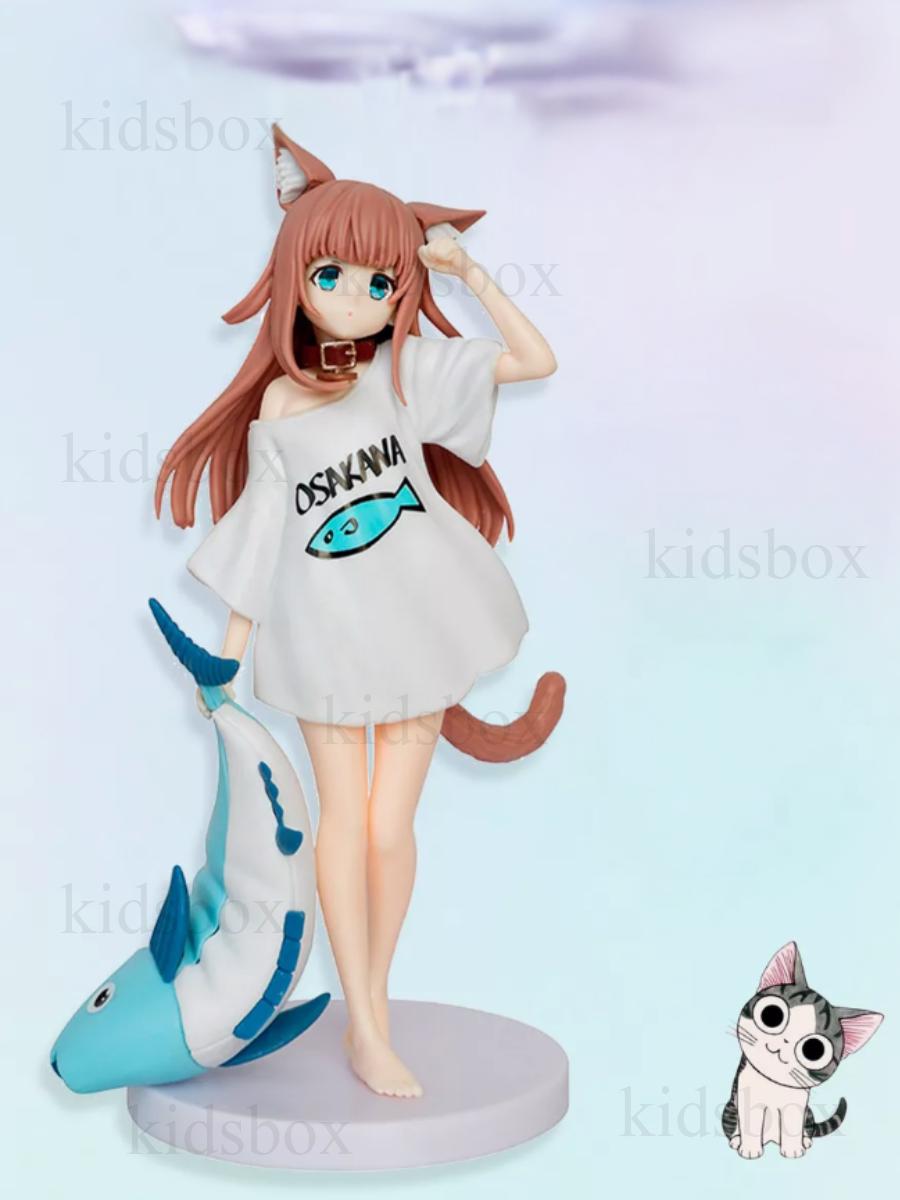 

Figurine My Sweet Kitty Kinako Kinako Manga Anime Toy 19cm 19 білий