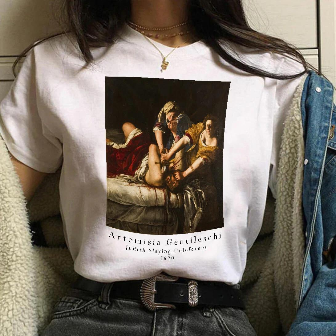 Judith Slays Holofernes TShirt Artemisia Gentileschi 100 Cotton Premium Crew Neck Short Sleeve AllSeason Streetwear Top M