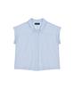 Geulaengdeubotte Lily Tie Blouse [Blue]
