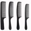14Styles Hairdressing Carbon Comb for Haircut Barber Anti Static Black Rat Tail Comb Beauty Professional Hair Styling Tools Comb
