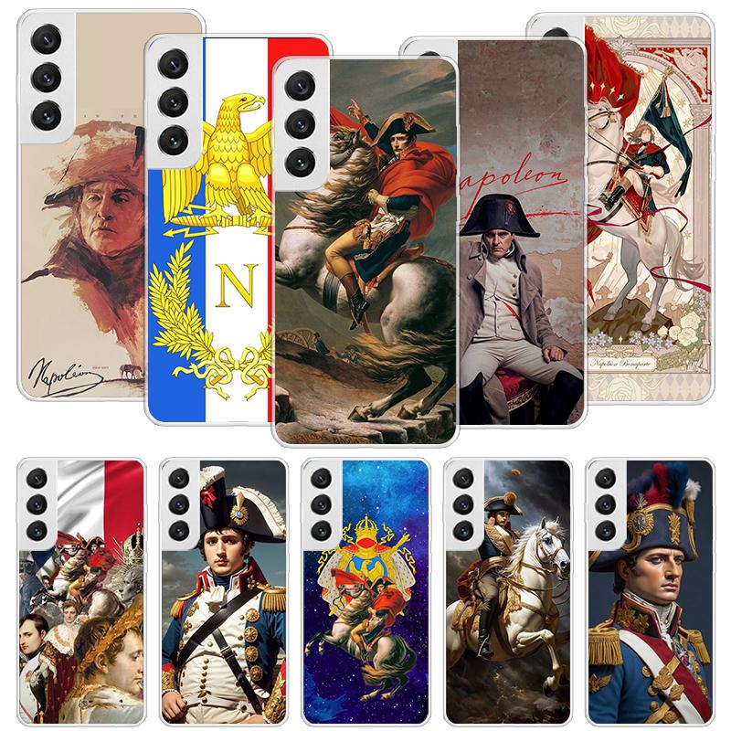 Napoleon Bonaparte Phone Case For Samsung Galaxy S26 Ultra S23 S24 S25 Edge S20 FE S21 S22 Plus Soft Print Shell Cover Fundas Ga
