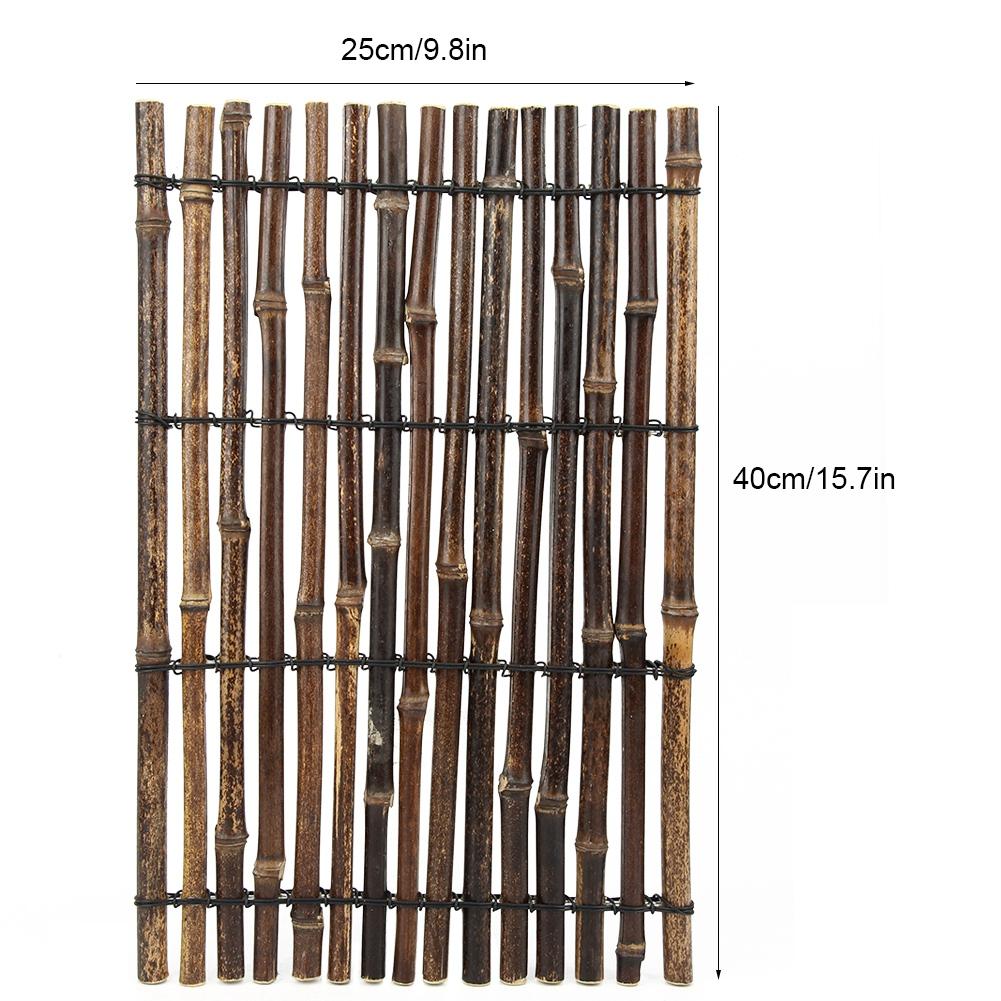 Handcraft Tea Table Bamboo Placemat Tea Cup Tray Pad Tea Set Ceremony AccessoriesTea Tray 25x40cm