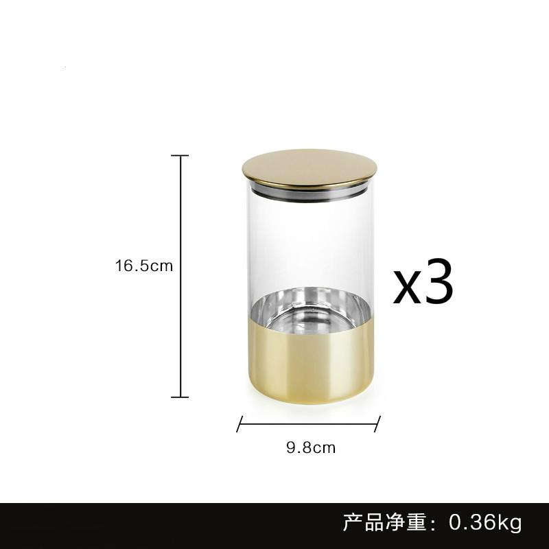 Gläser, versiegelte Dosen mit Deckel, Küchenflaschen zur Aufbewahrung von Lebensmitteln, Einmachgläser, Gewürzgläser, Süßigkeitendosen, Teebox, Küchenvorratsdose