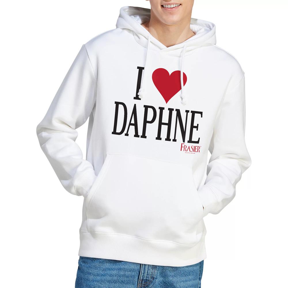 Frasier Mens I Heart Daphne Hoodie