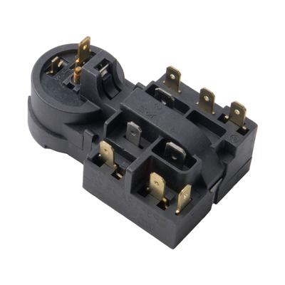 1pcs/2pcs Refrigerator Starter Compressor Overload Protector Start Relay QP3-12A For Refrigerator Accessories