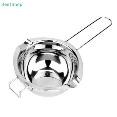 480/680ml Stainless Steel Candle Wax Melting Boiler Pot With Heat Resistant Handle For Melting Chocolate Candy And Candle