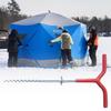 Tent Pegs Beach Tent Pegs Canopies Stake Spirals Durablility Tent Stakes for Winter Camping and Snow Activity