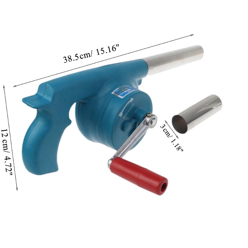 Portable Handheld Blower BBQ Fan Fire Starter for Outdoor Camping Barbecue Picnic BBQ Cooking Grills Tool