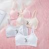 Girl Underwear Soft Cotton Bra for Kids Teenager Training Vest Underwear Puberty