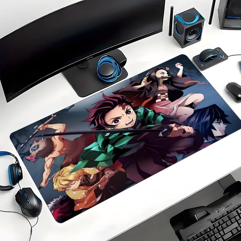 Demon Slayer (14) Mouse pad With A Non Slip Rubber Base Perfect For Home Office Use And An Ideal Gift For Gamers